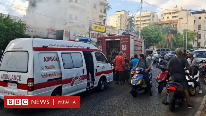 У Лівані відбуваються вибухи портативних рацій, пов'язаних із Хезболлою. Є численні жертви - BBC News Україна.