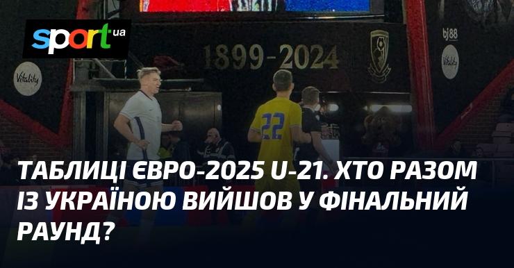 Таблиці Євро-2025 для команди U-21. Які ще команди, окрім України, потрапили до фінального раунду?